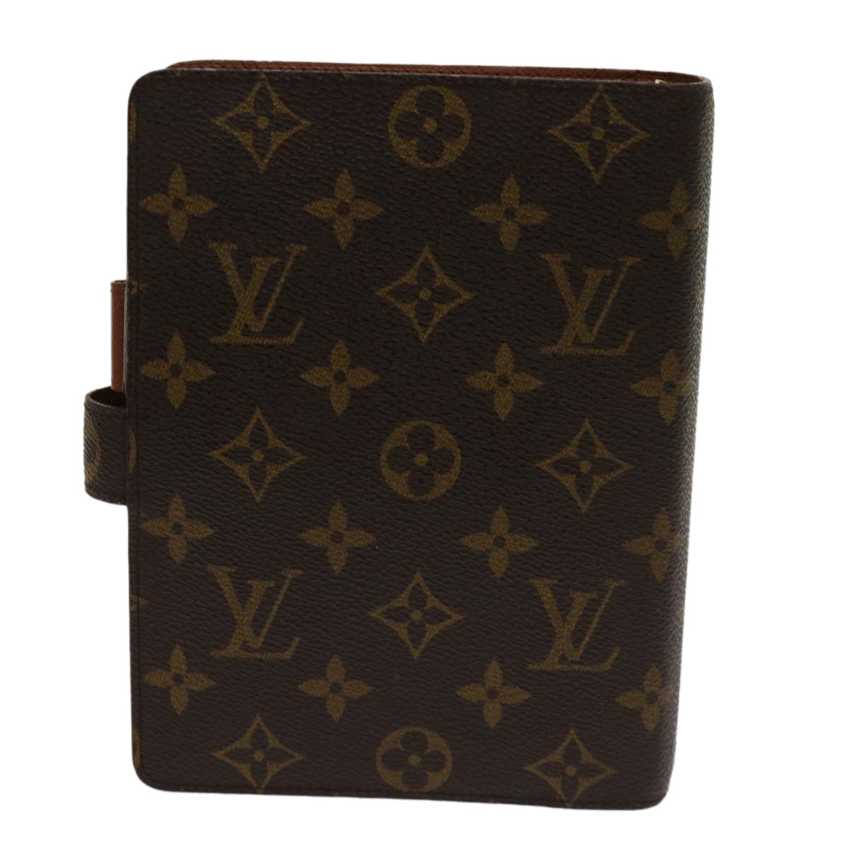 LOUIS VUITTON Monogram Agenda MM Day Planner Cover R20105 LV 64375