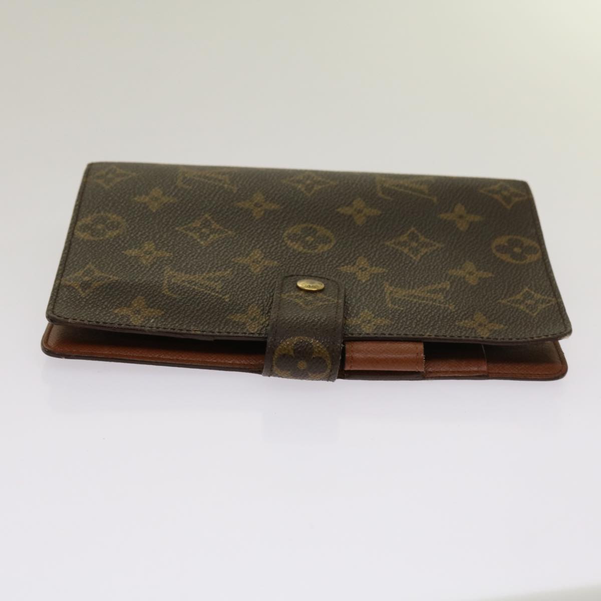 LOUIS VUITTON Monogram Agenda MM Day Planner Cover R20105 LV 64375