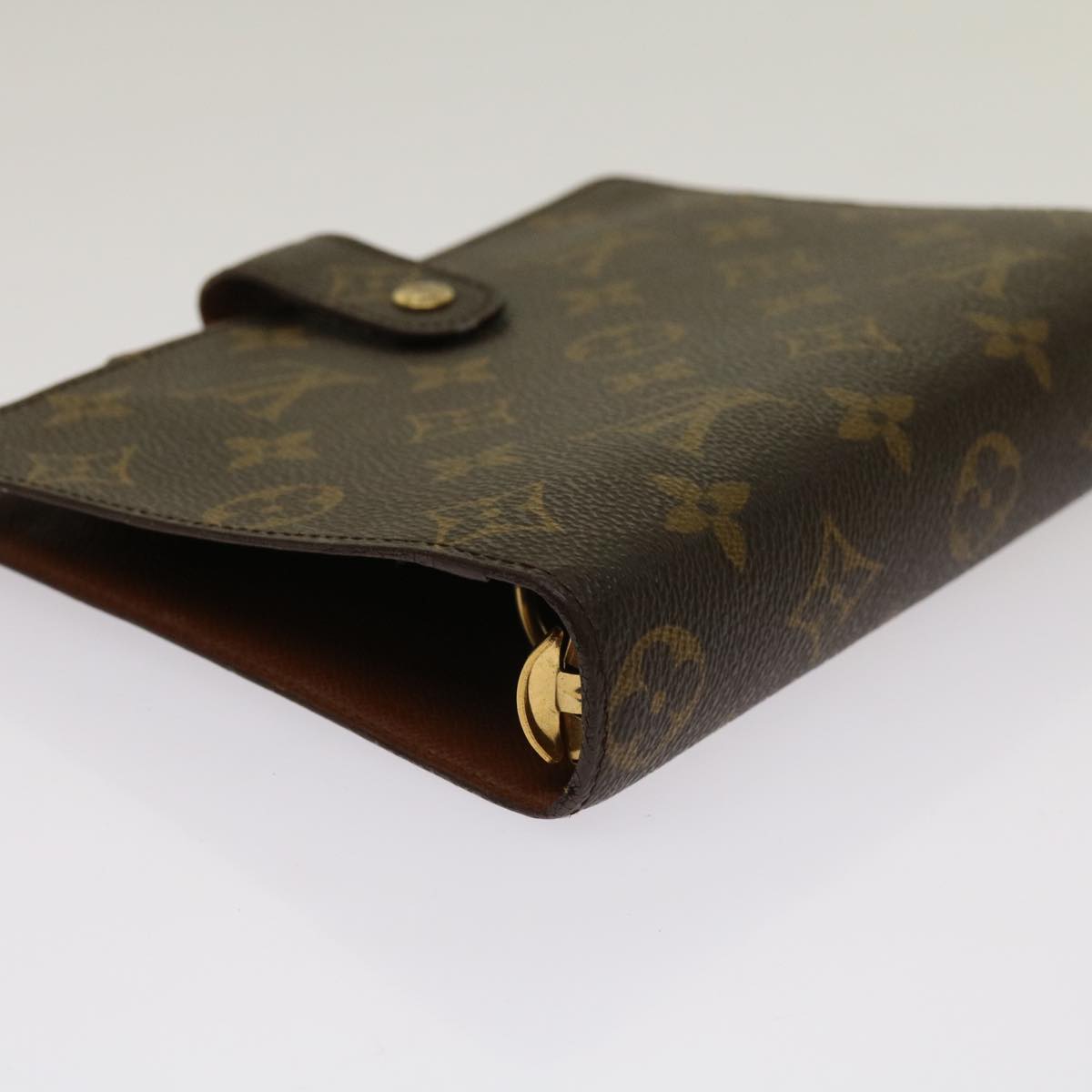 LOUIS VUITTON Monogram Agenda MM Day Planner Cover R20105 LV 64375