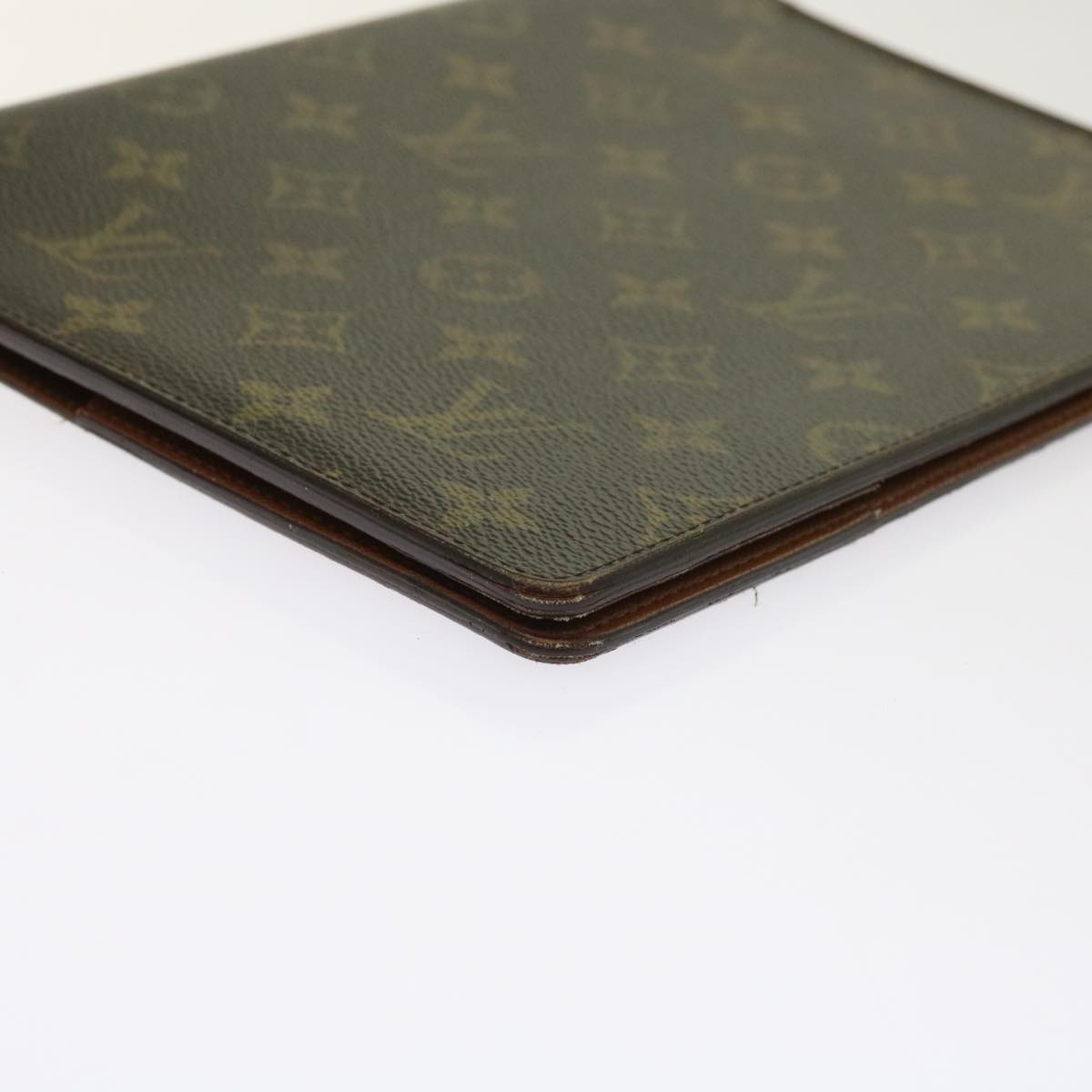 LOUIS VUITTON Monogram Agenda Bureau Day Planner Cover R20100 LV 64383