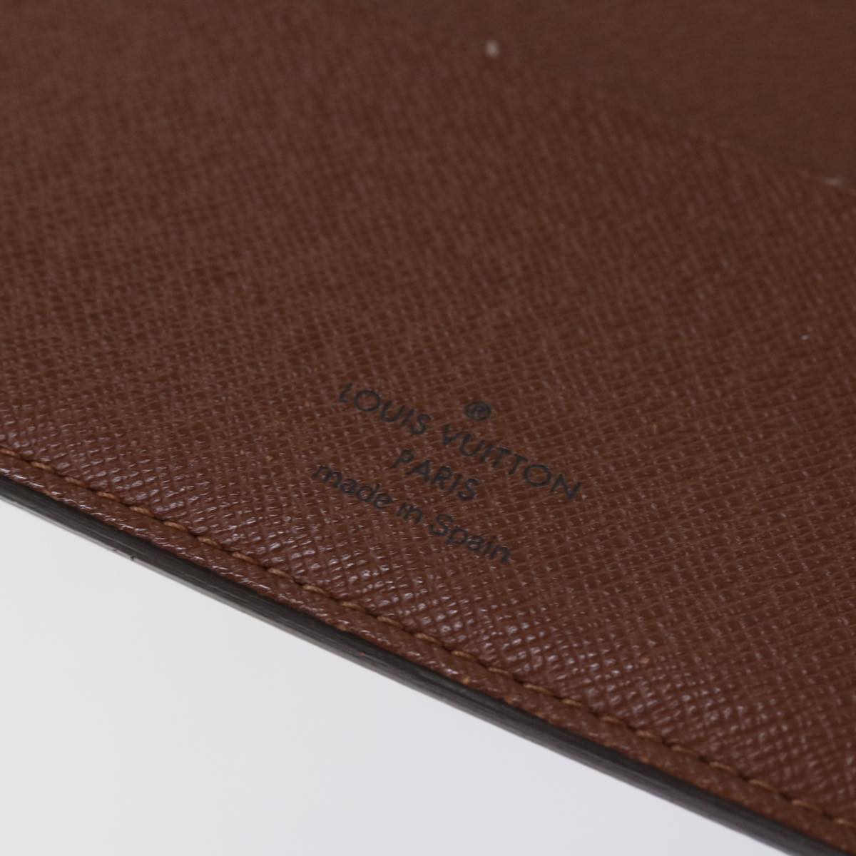 LOUIS VUITTON Monogram Agenda Bureau Day Planner Cover R20100 LV 64383