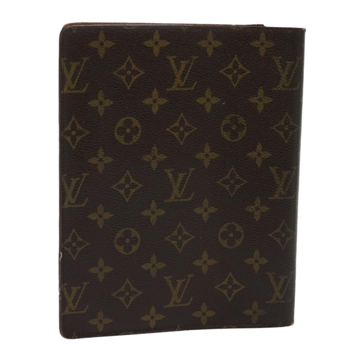 LOUIS VUITTON Monogram Agenda Bureau Day Planner Cover R20100 LV 64383