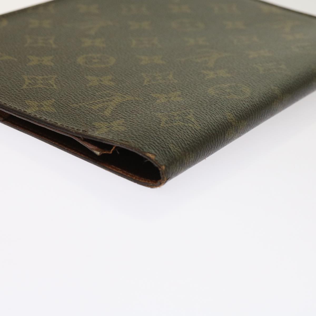 LOUIS VUITTON Monogram Agenda Bureau Day Planner Cover R20100 LV 64383