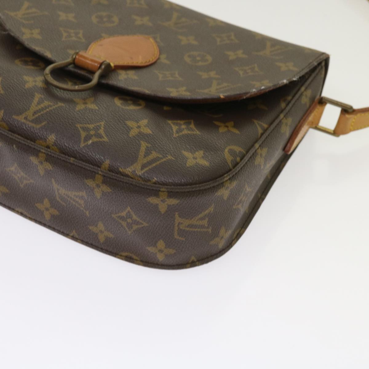 LOUIS VUITTON Monogram Saint Cloud GM Shoulder Bag M51242 LV 64387