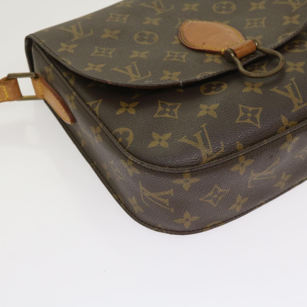 LOUIS VUITTON Monogram Saint Cloud GM Shoulder Bag M51242 LV 64387