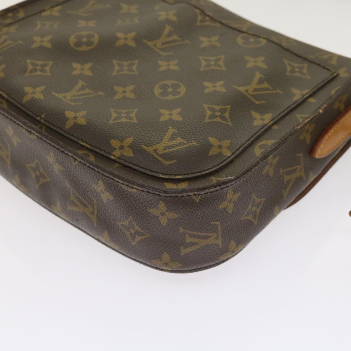 LOUIS VUITTON Monogram Saint Cloud GM Shoulder Bag M51242 LV 64387