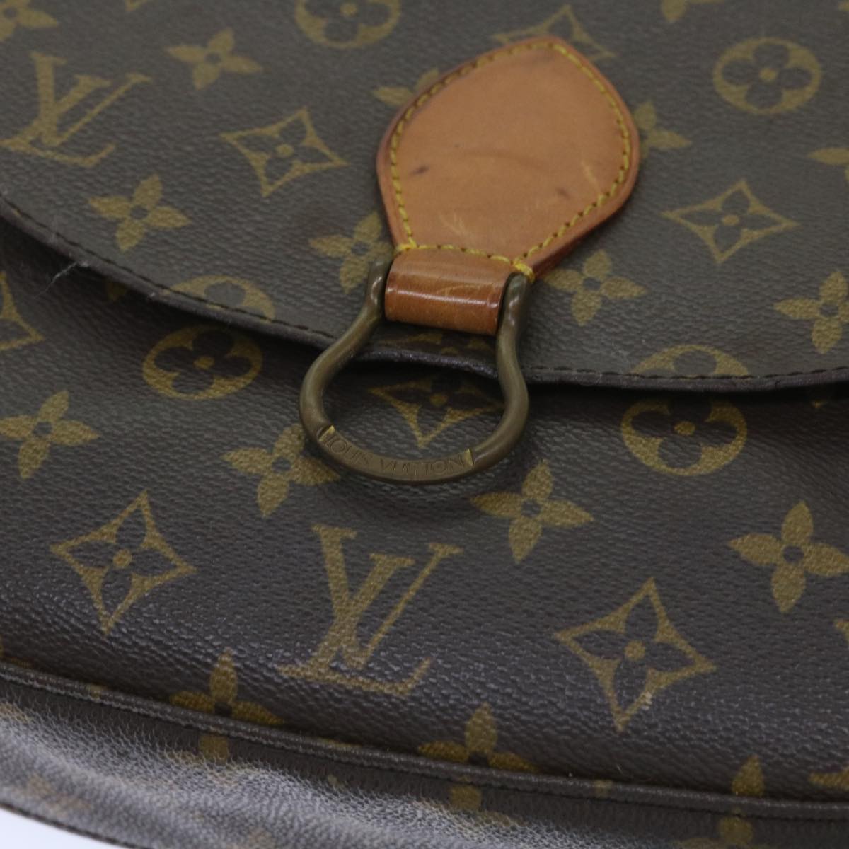 LOUIS VUITTON Monogram Saint Cloud GM Shoulder Bag M51242 LV 64387