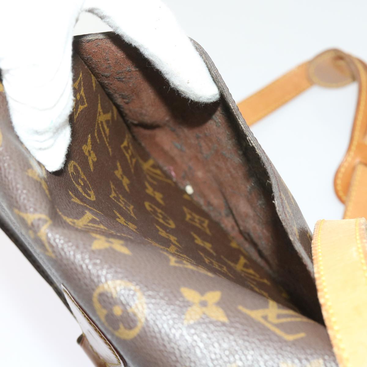 LOUIS VUITTON Monogram Saint Cloud GM Shoulder Bag M51242 LV 64387
