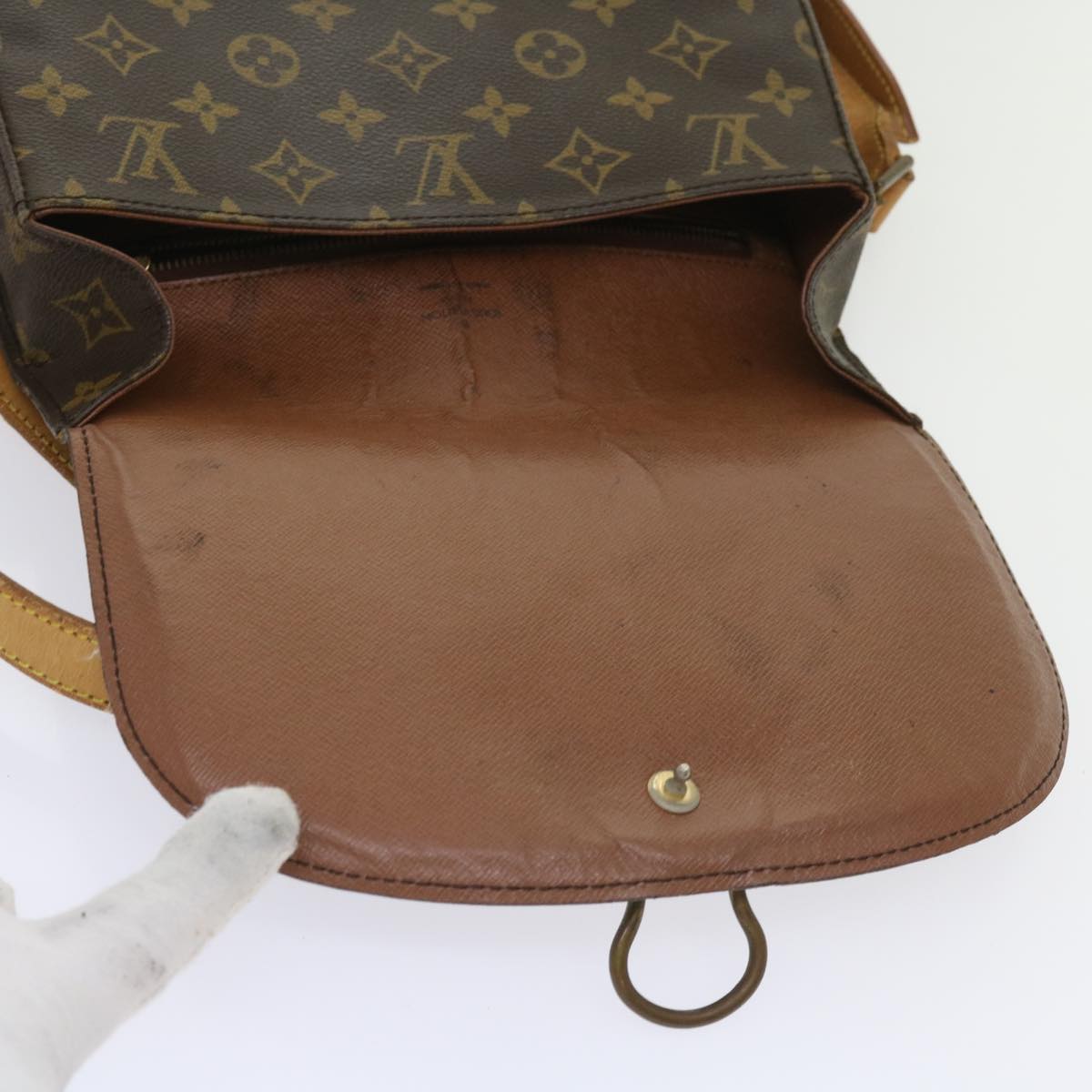 LOUIS VUITTON Monogram Saint Cloud GM Shoulder Bag M51242 LV 64387
