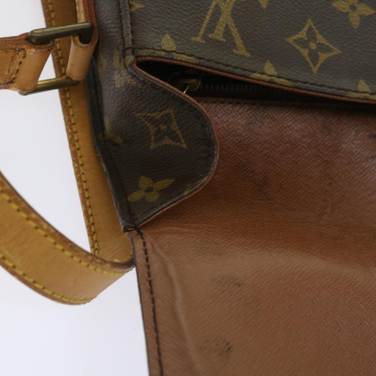 LOUIS VUITTON Monogram Saint Cloud GM Shoulder Bag M51242 LV 64387