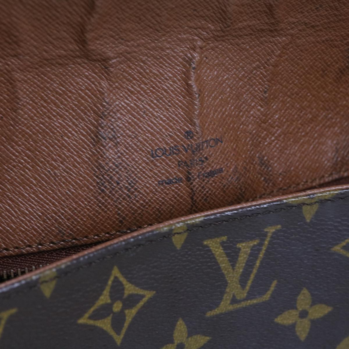 LOUIS VUITTON Monogram Saint Cloud GM Shoulder Bag M51242 LV 64387