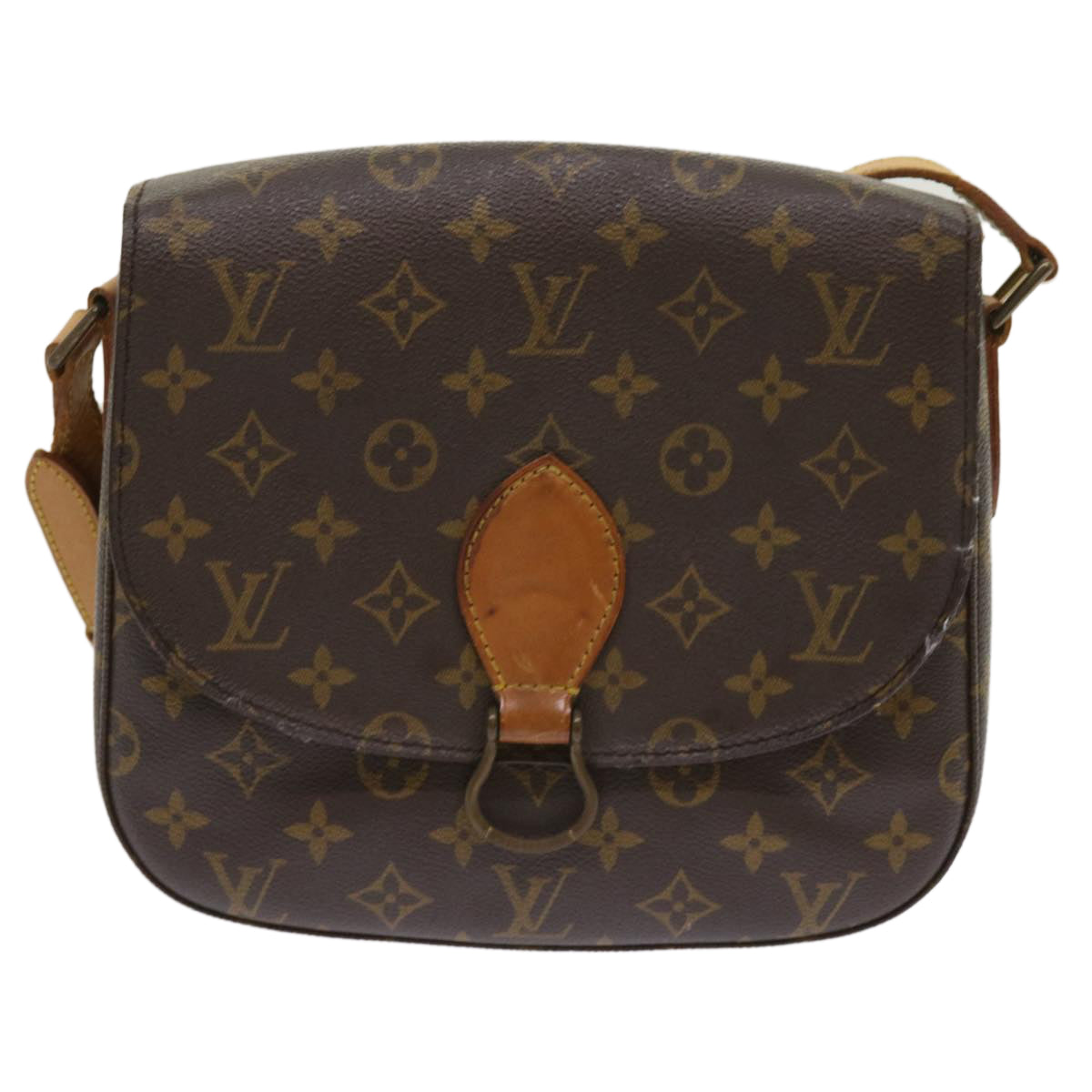 LOUIS VUITTON Monogram Saint Cloud GM Shoulder Bag M51242 LV 64387