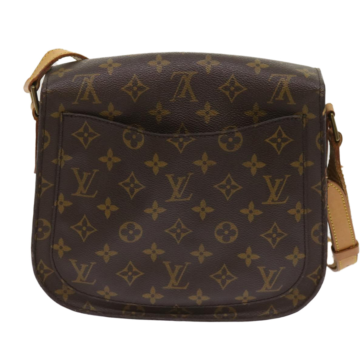 LOUIS VUITTON Monogram Saint Cloud GM Shoulder Bag M51242 LV 64387
