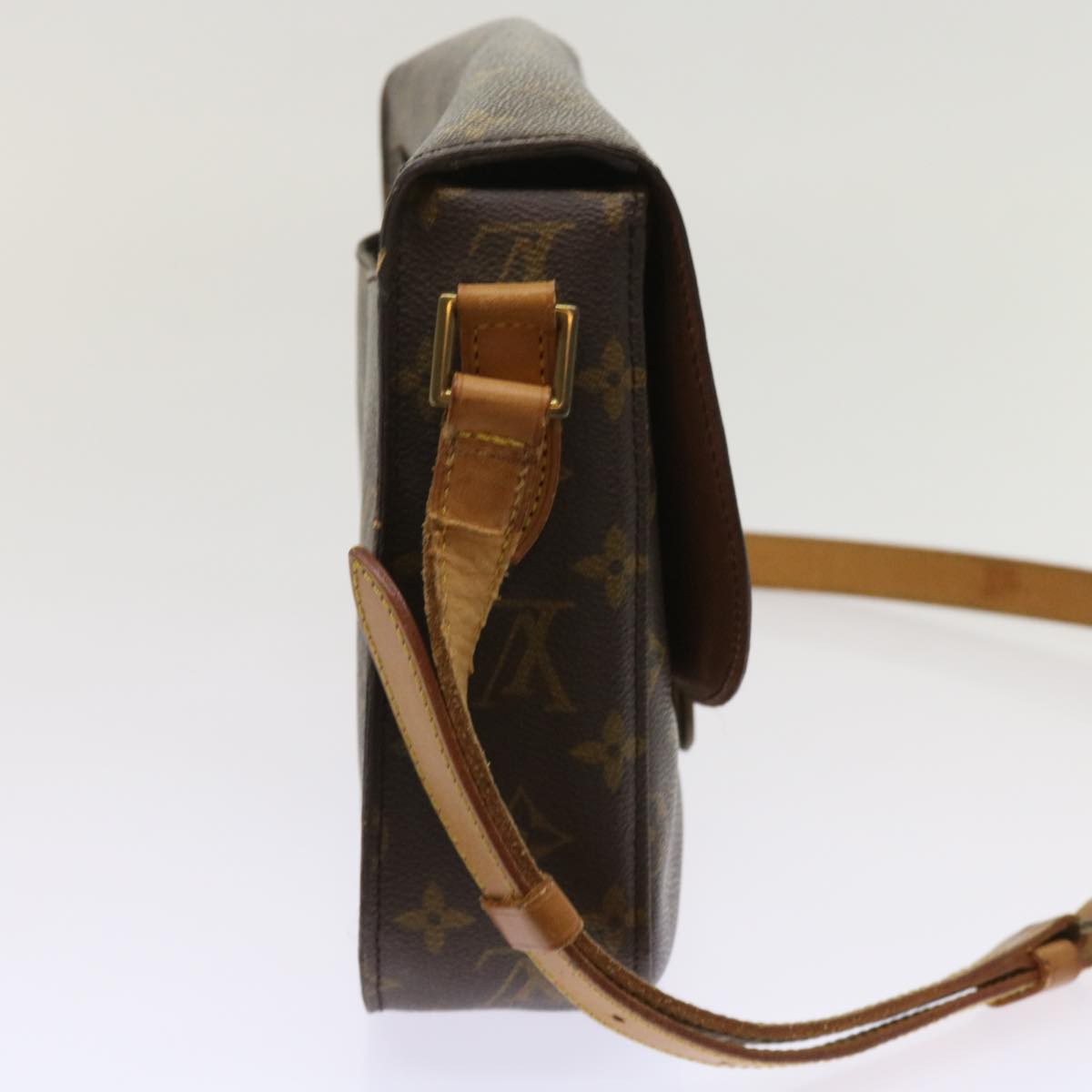 LOUIS VUITTON Monogram Saint Cloud GM Shoulder Bag M51242 LV 64387