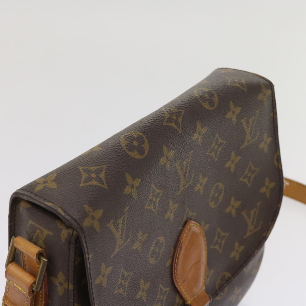 LOUIS VUITTON Monogram Saint Cloud GM Shoulder Bag M51242 LV 64387