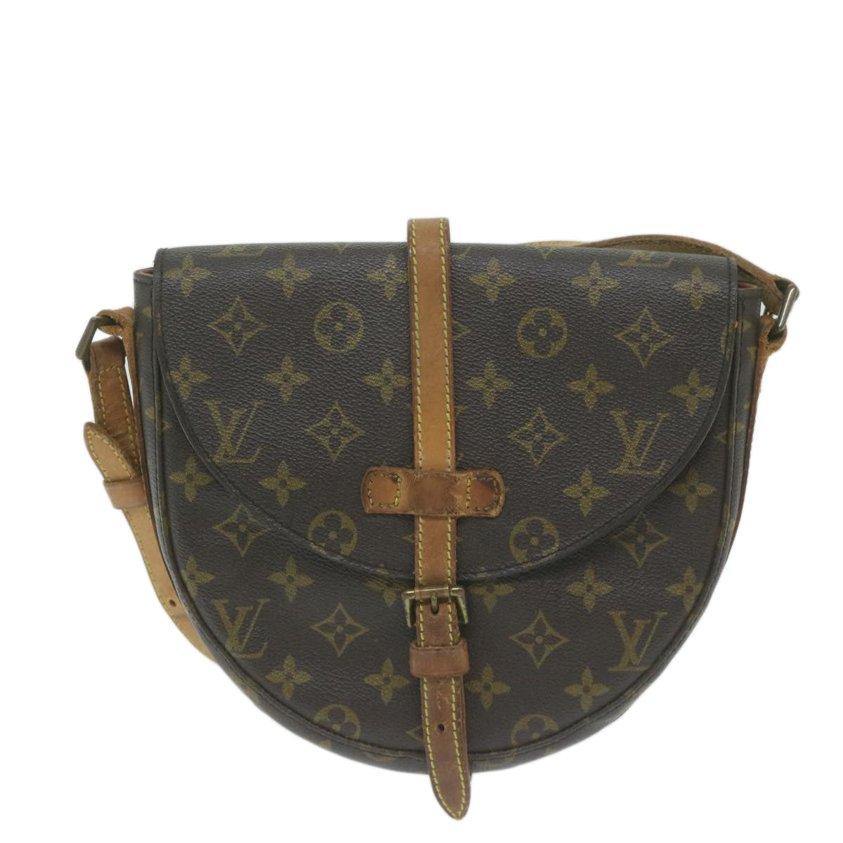 LOUIS VUITTON Monogram Chantilly MM Shoulder Bag M51233 LV 64393