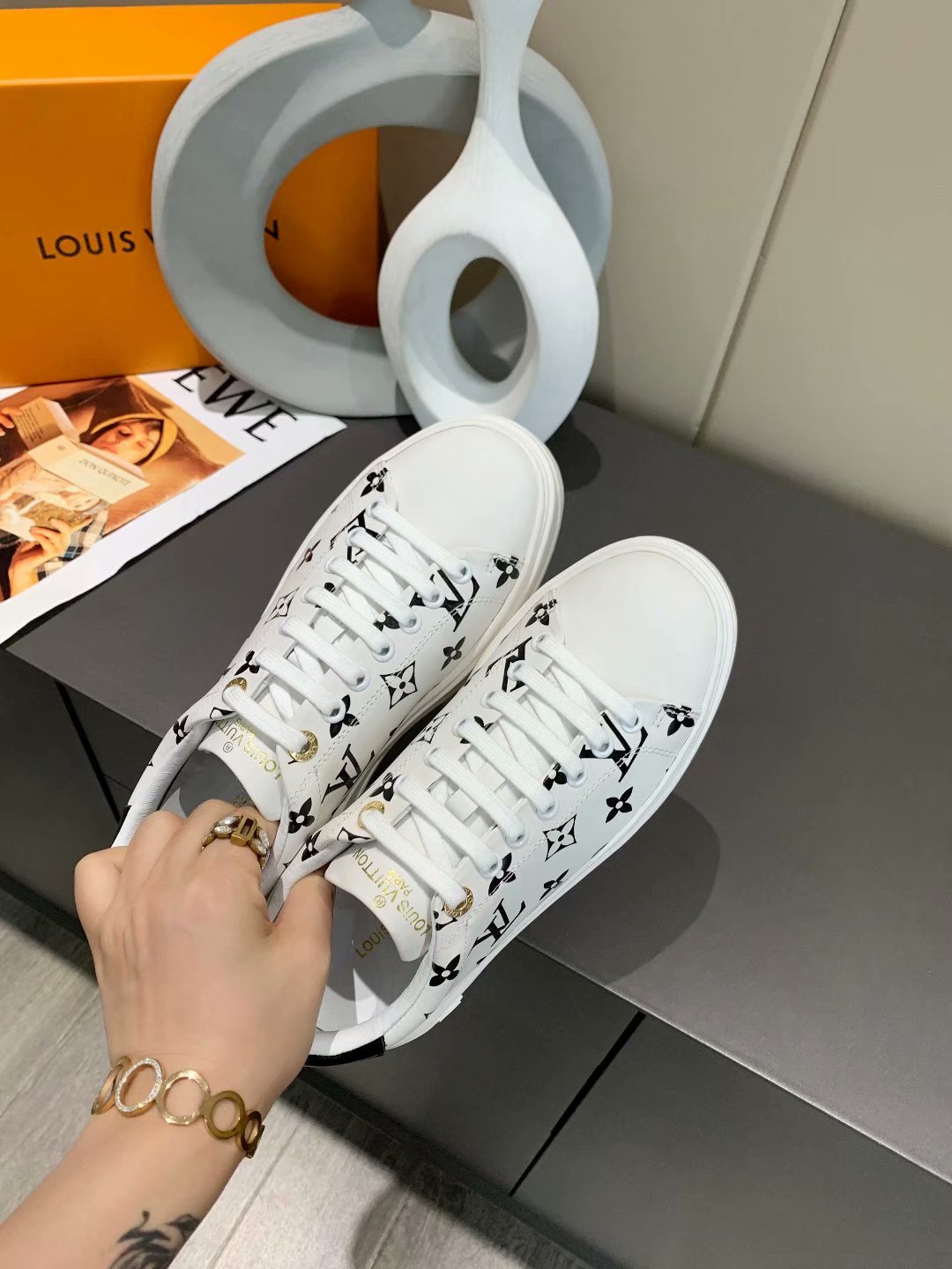 GLM - LUV Time Out Black Sneaker