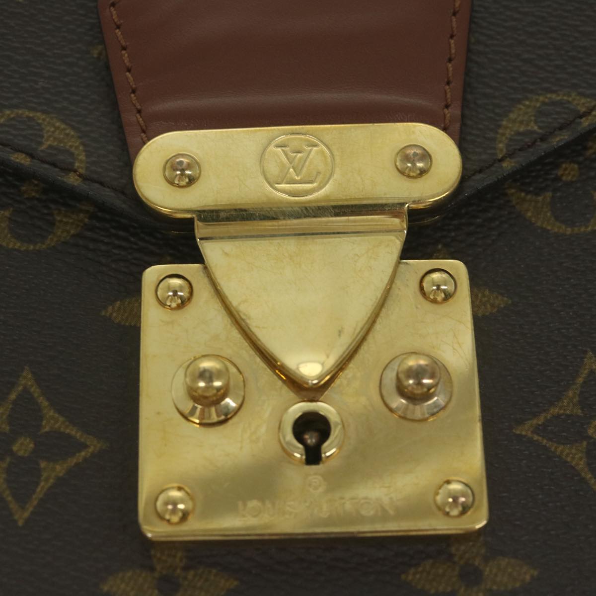 LOUIS VUITTON Monogram Monceau 28 Hand Bag 2way M51185 LV 64400