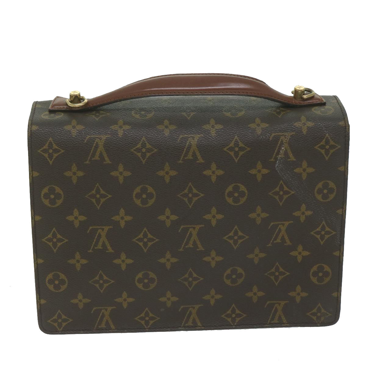 LOUIS VUITTON Monogram Monceau 28 Hand Bag 2way M51185 LV 64400