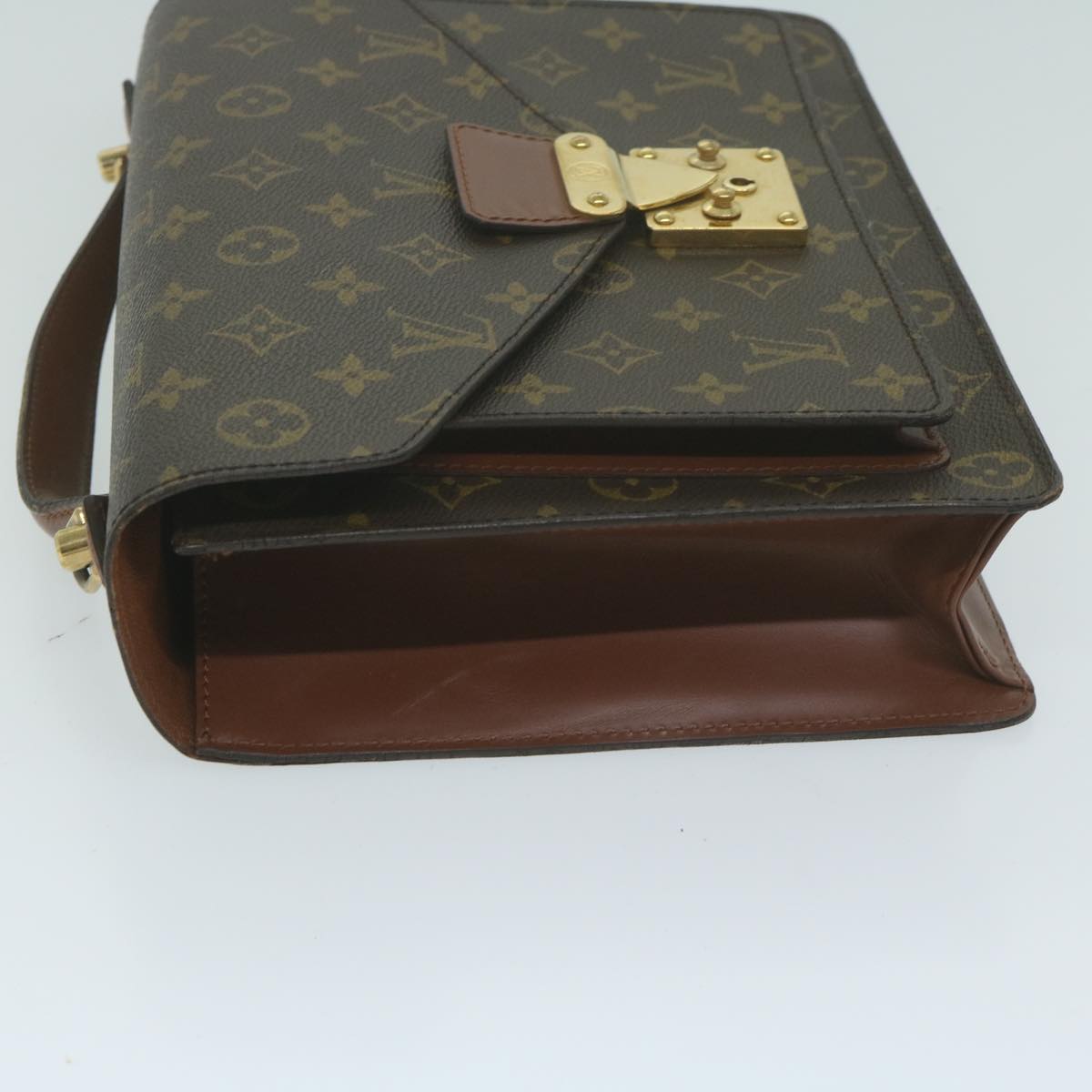 LOUIS VUITTON Monogram Monceau 28 Hand Bag 2way M51185 LV 64400
