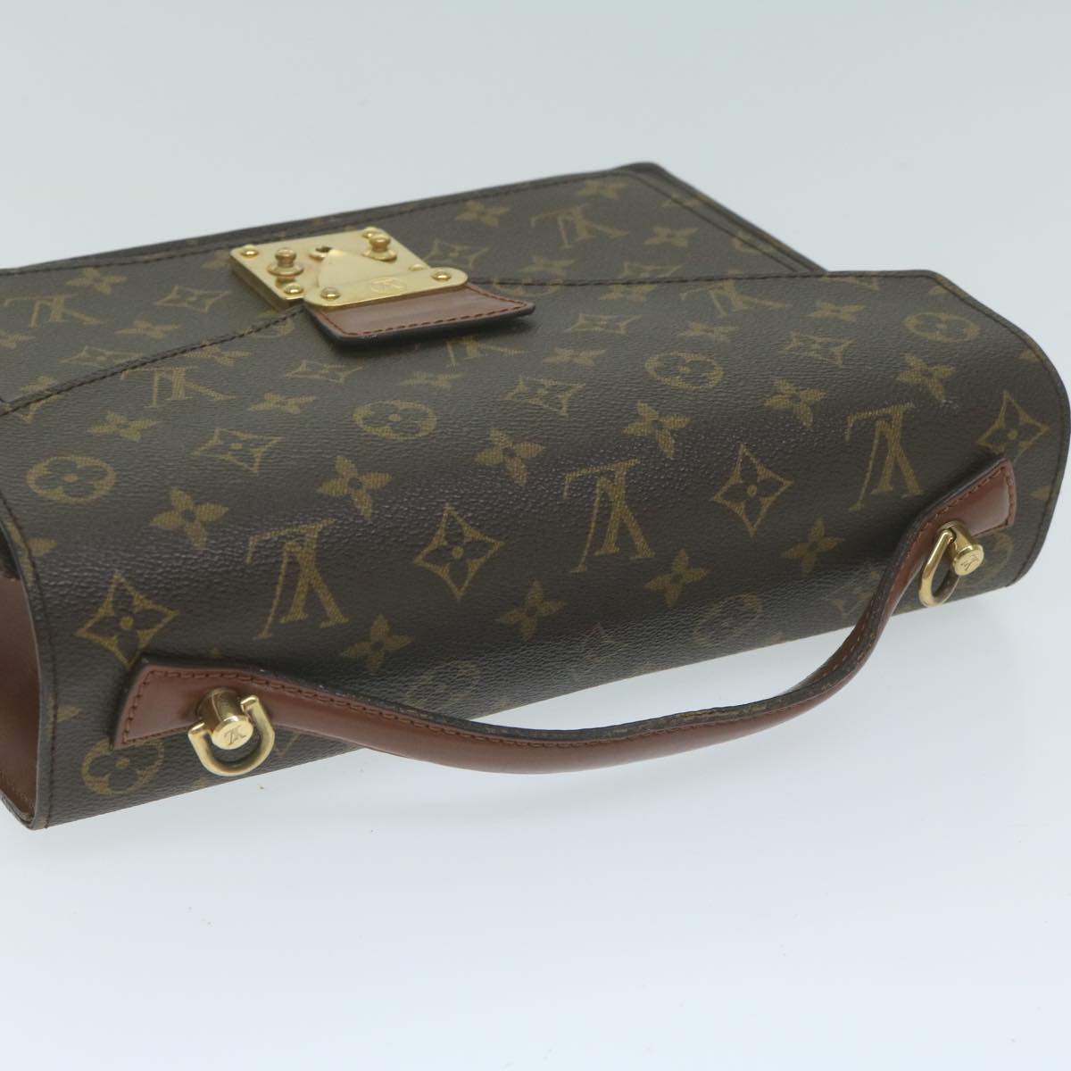 LOUIS VUITTON Monogram Monceau 28 Hand Bag 2way M51185 LV 64400