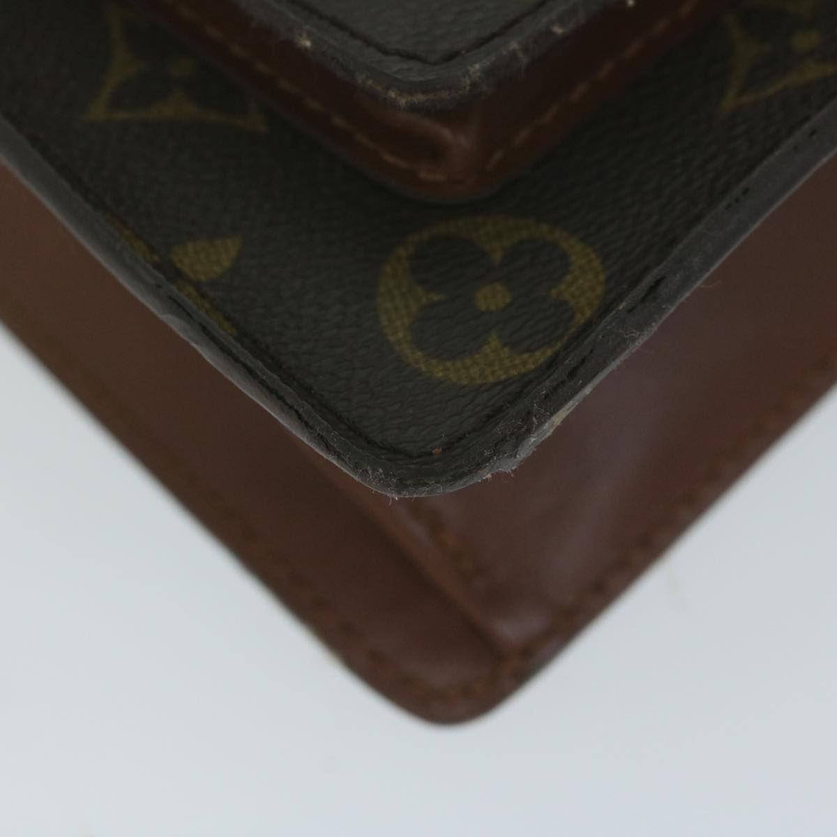 LOUIS VUITTON Monogram Monceau 28 Hand Bag 2way M51185 LV 64402