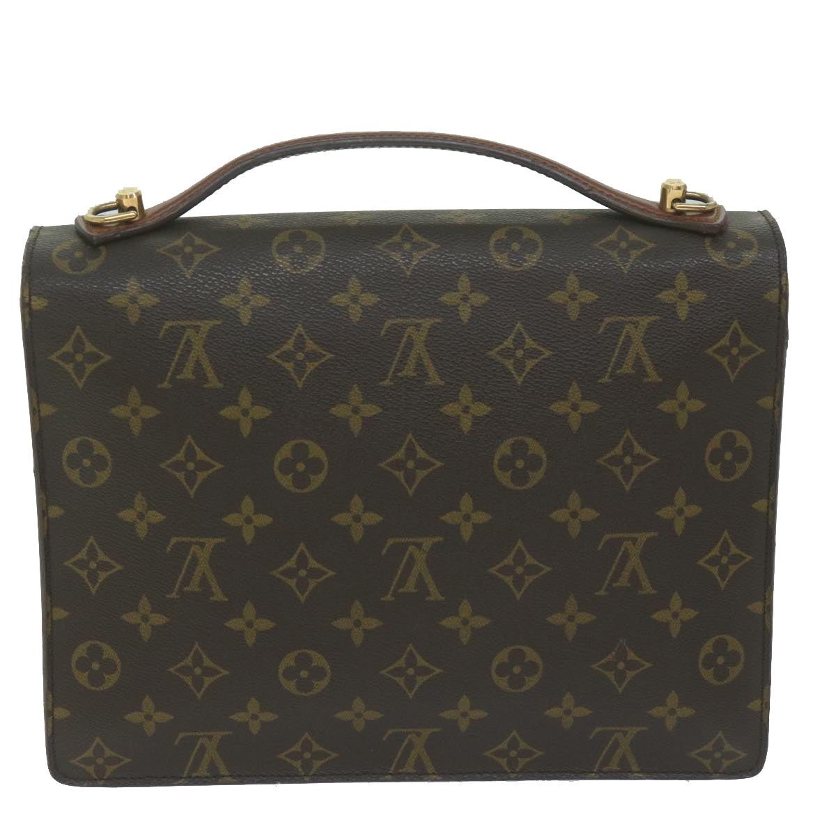 LOUIS VUITTON Monogram Monceau 28 Hand Bag 2way M51185 LV 64402