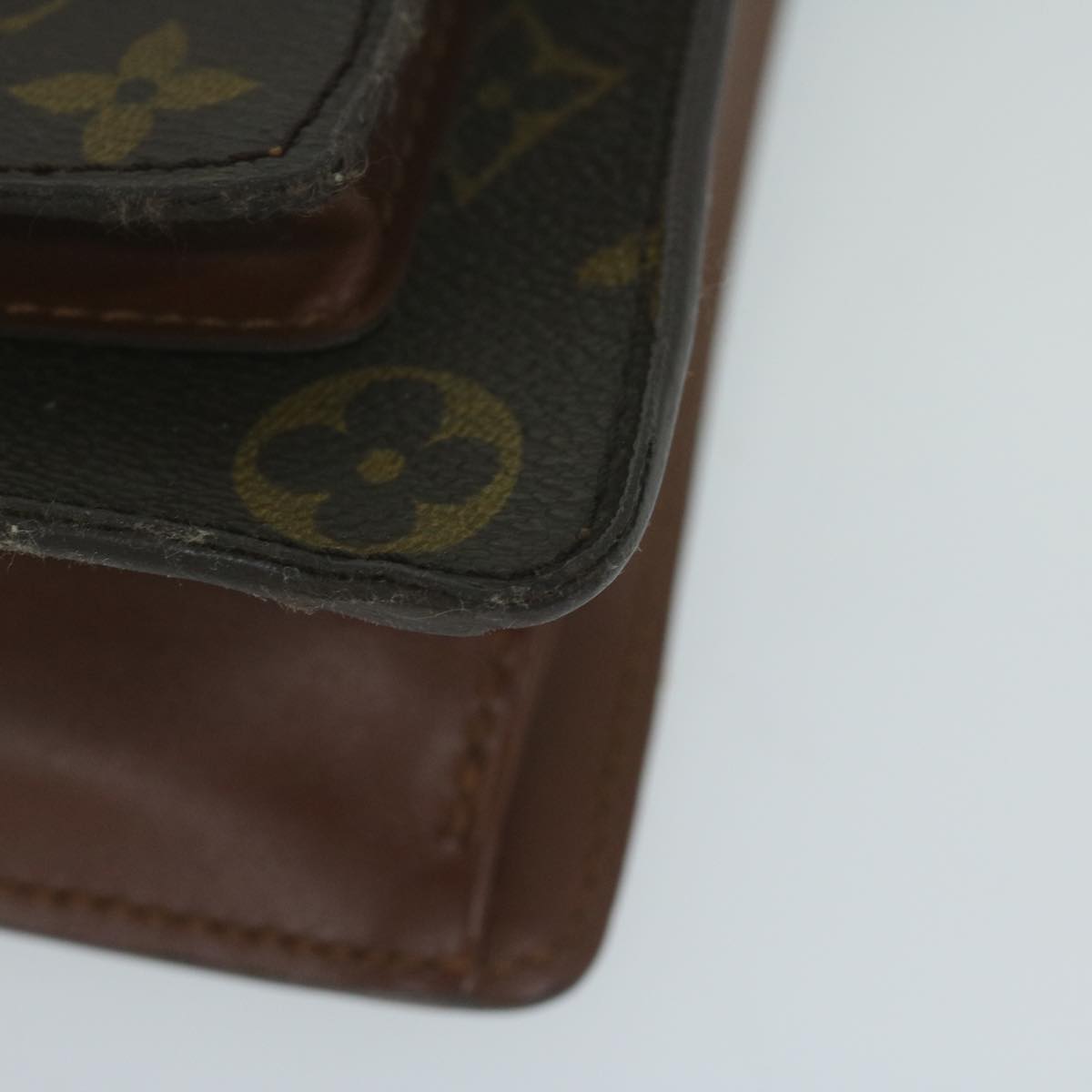 LOUIS VUITTON Monogram Monceau 28 Hand Bag 2way M51185 LV 64402