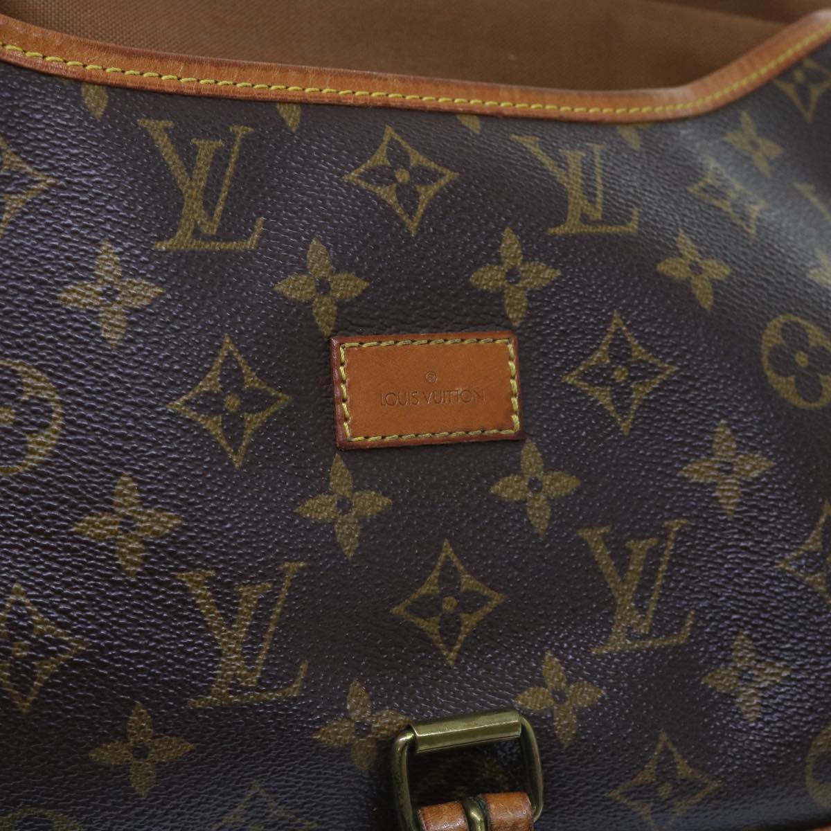 LOUIS VUITTON Monogram Saumur 30 Shoulder Bag M42256 LV 64409