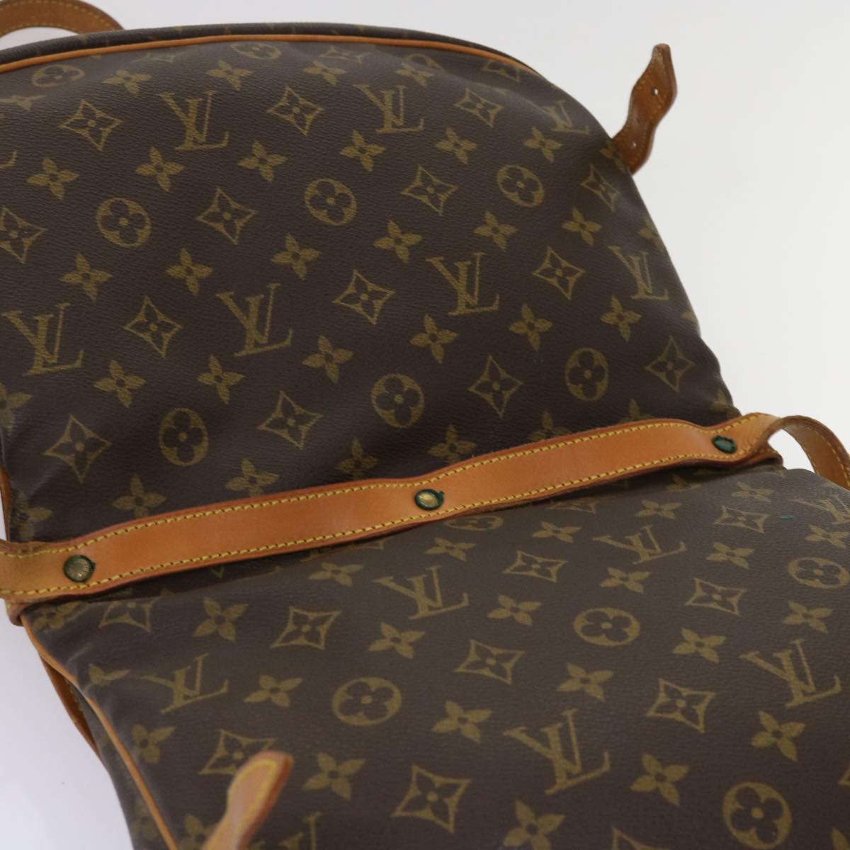 LOUIS VUITTON Monogram Saumur 30 Shoulder Bag M42256 LV 64412