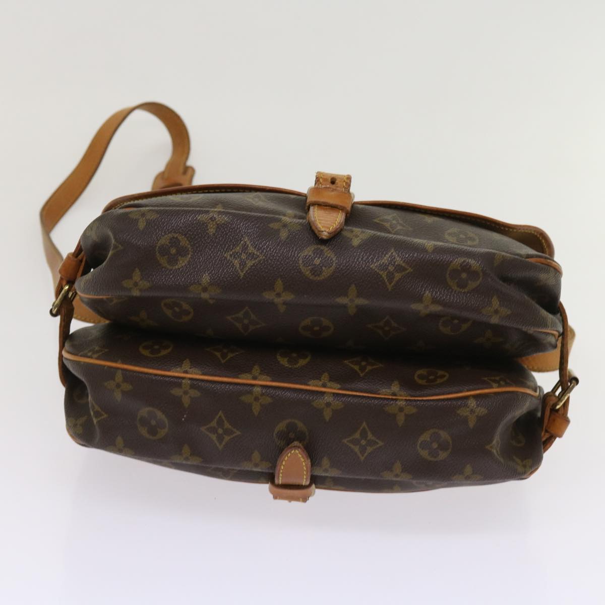 LOUIS VUITTON Monogram Saumur 30 Shoulder Bag M42256 LV 64412