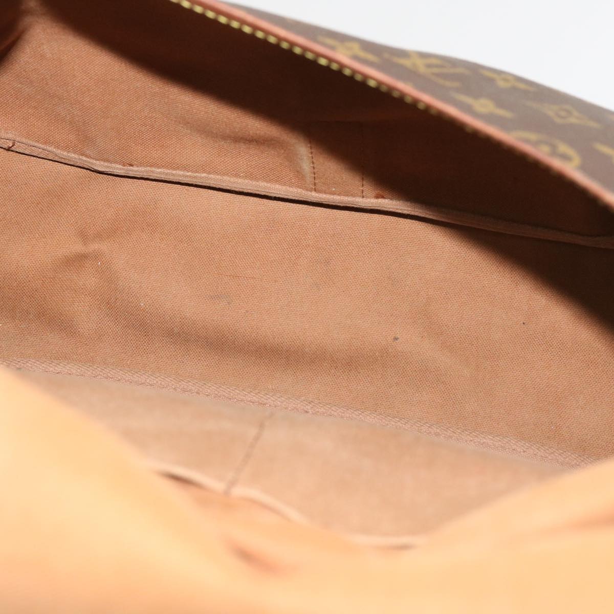 LOUIS VUITTON Monogram Saumur 35 Shoulder Bag M42254 LV 64415