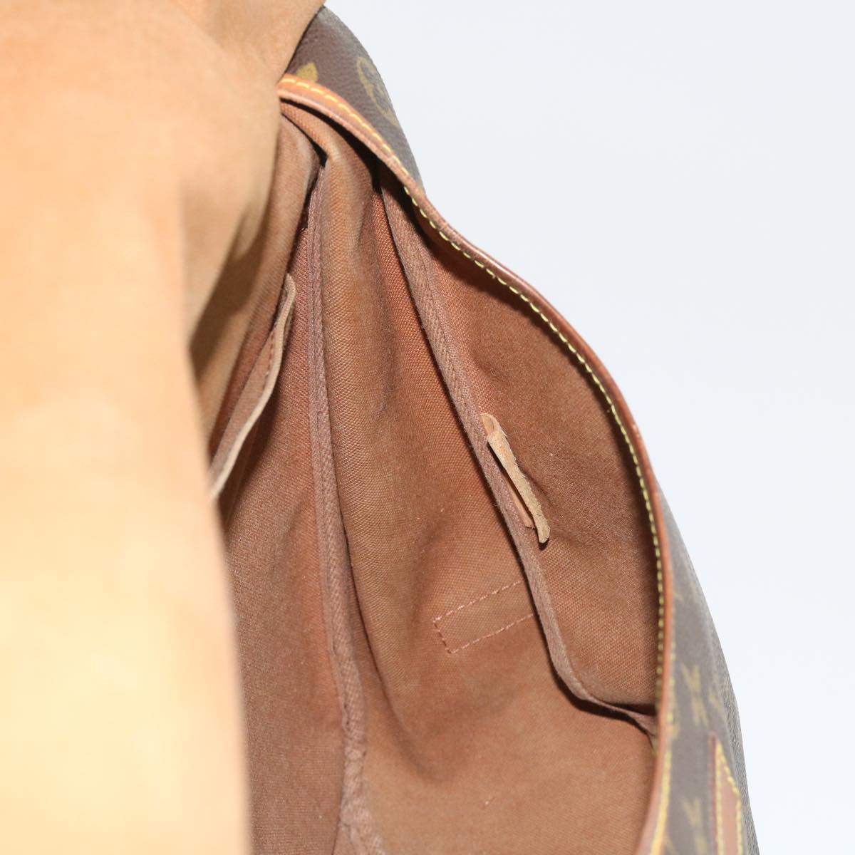 LOUIS VUITTON Monogram Saumur 35 Shoulder Bag M42254 LV 64415