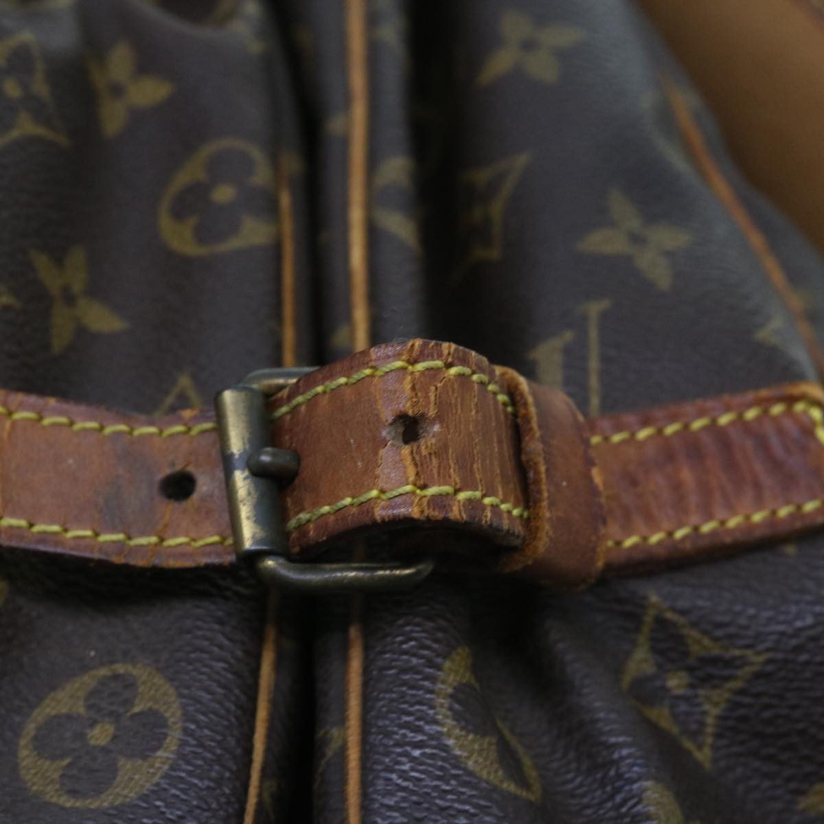 LOUIS VUITTON Monogram Saumur 35 Shoulder Bag M42254 LV 64415