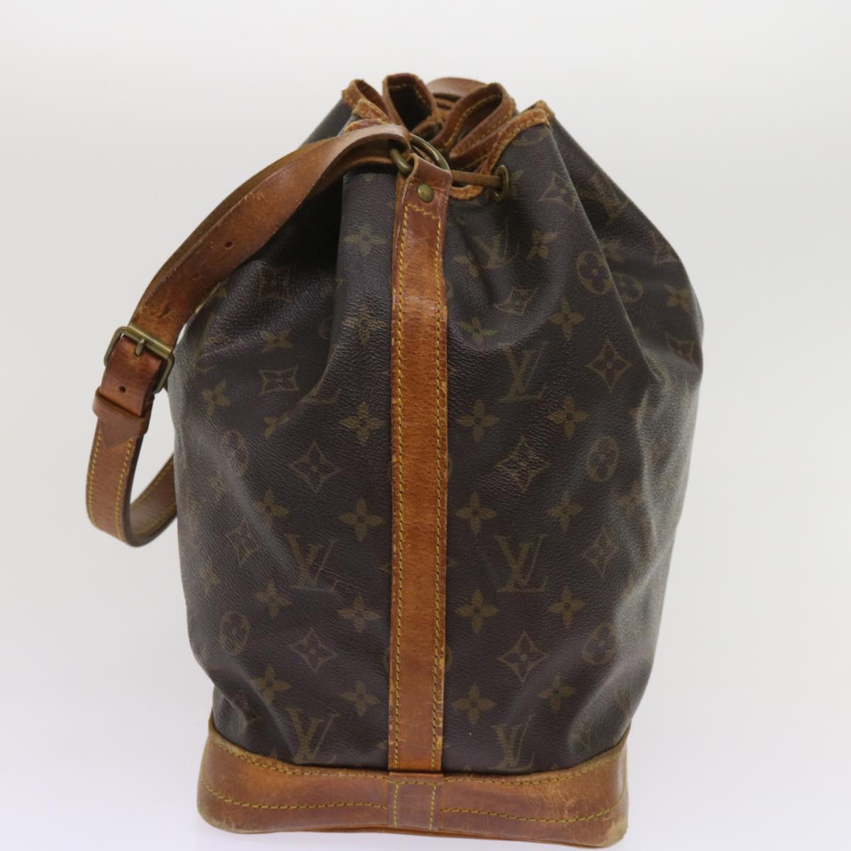 LOUIS VUITTON Monogram Noe Shoulder Bag M42224 LV 64419