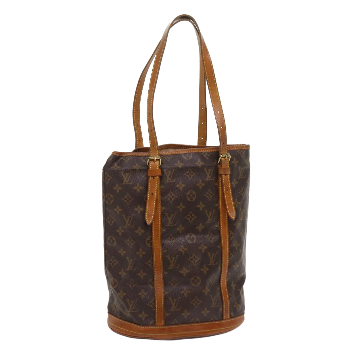 LOUIS VUITTON Monogram Bucket GM Shoulder Bag M42236 LV 64421
