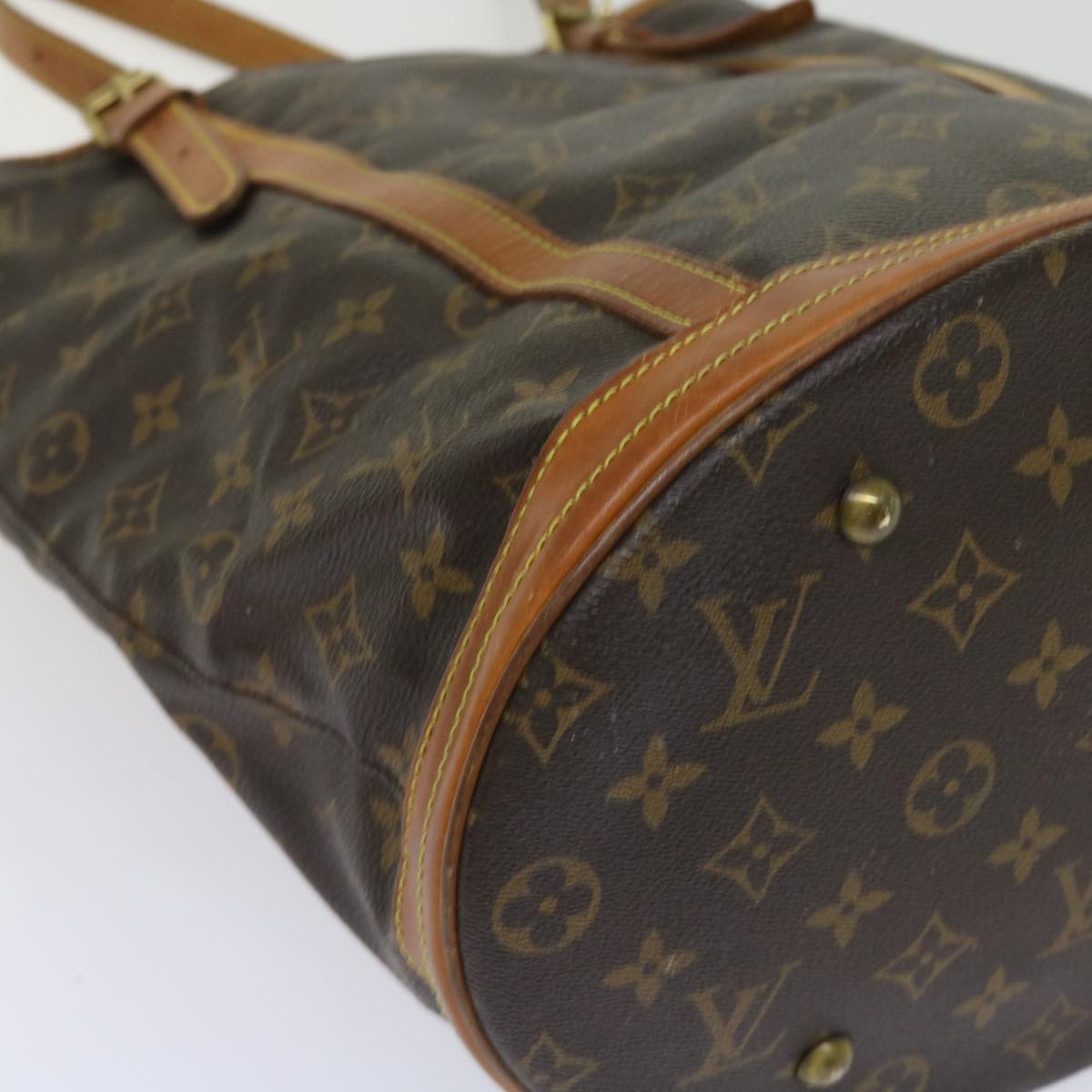 LOUIS VUITTON Monogram Bucket GM Shoulder Bag M42236 LV 64421