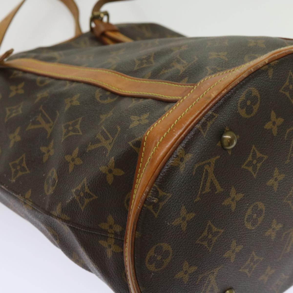 LOUIS VUITTON Monogram Bucket GM Shoulder Bag M42236 LV 64421