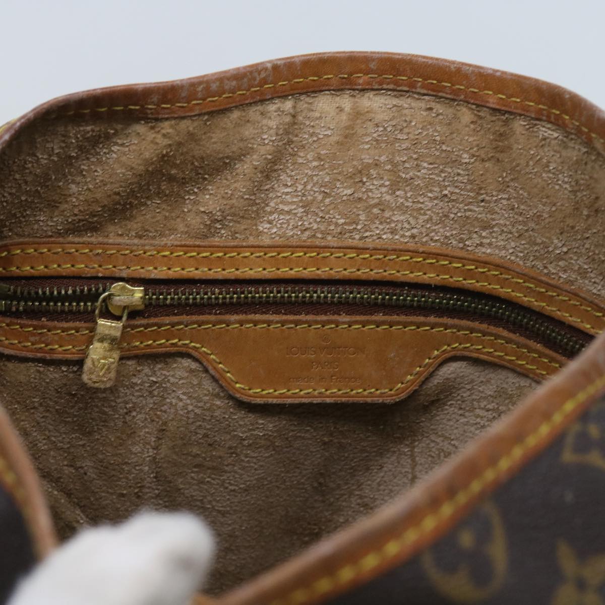 LOUIS VUITTON Monogram Bucket GM Shoulder Bag M42236 LV 64421
