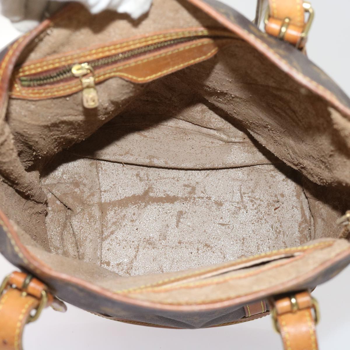 LOUIS VUITTON Monogram Bucket GM Shoulder Bag M42236 LV 64421