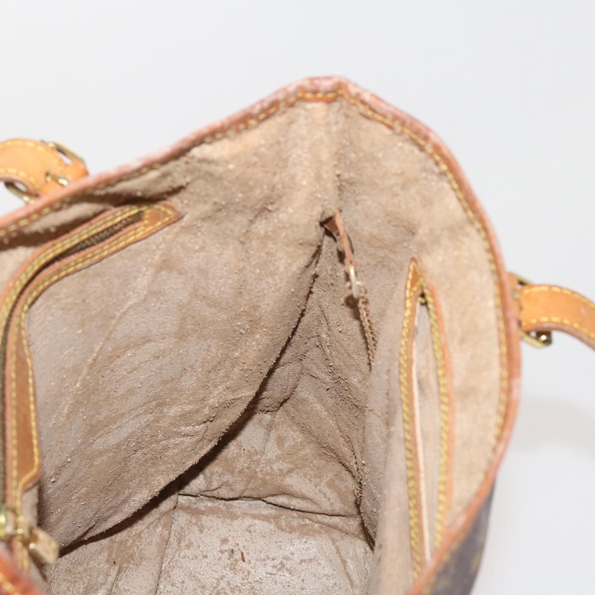 LOUIS VUITTON Monogram Bucket GM Shoulder Bag M42236 LV 64421