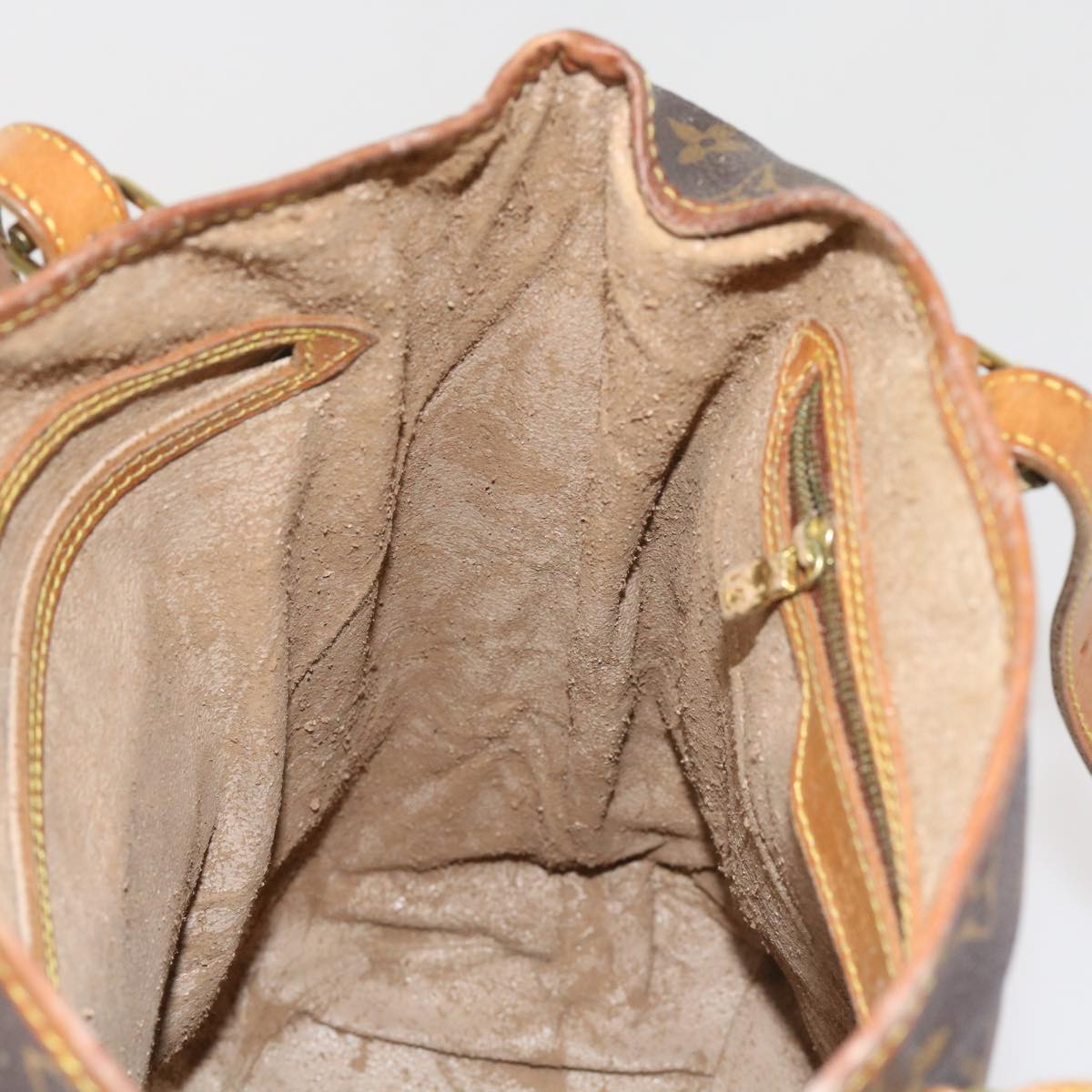 LOUIS VUITTON Monogram Bucket GM Shoulder Bag M42236 LV 64421
