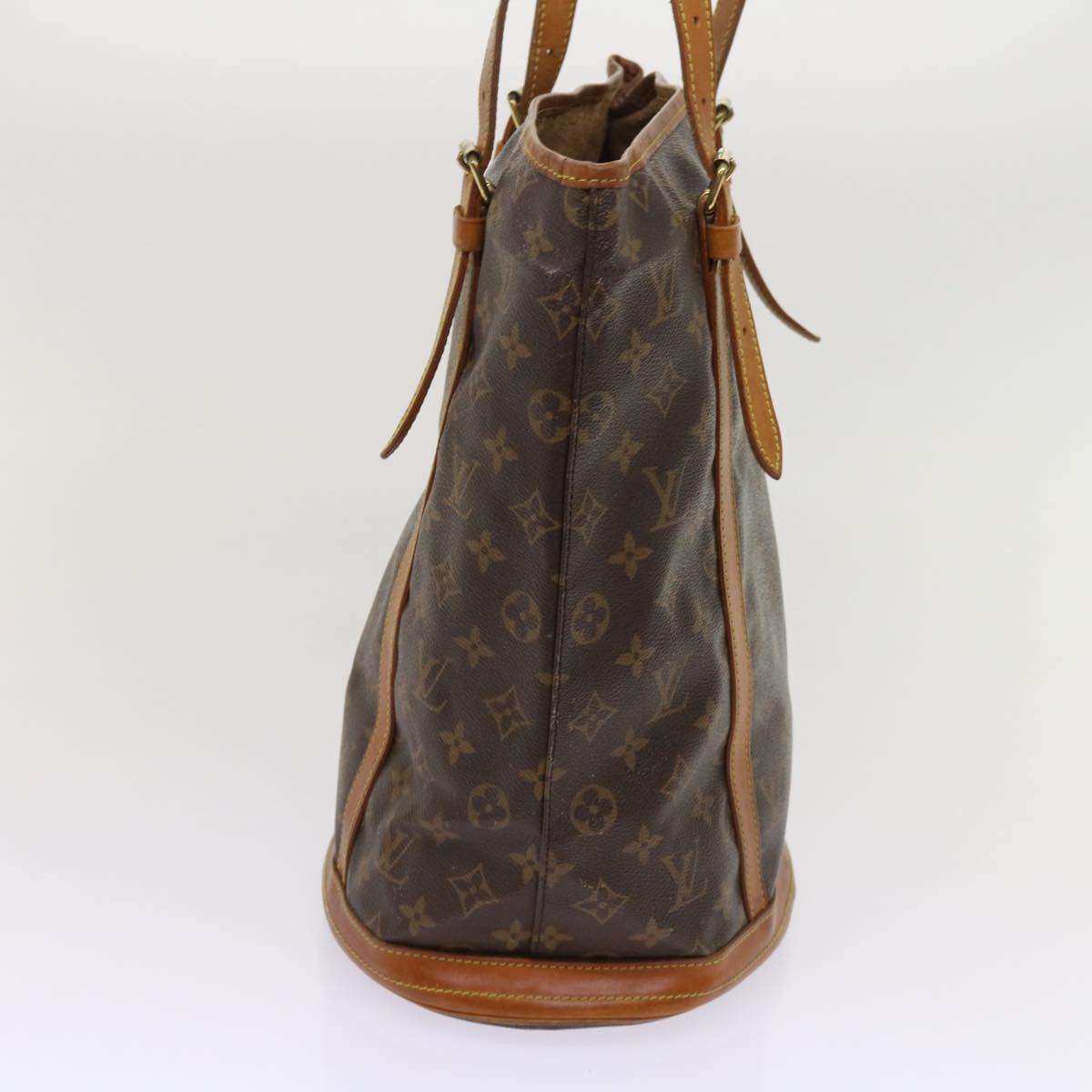 LOUIS VUITTON Monogram Bucket GM Shoulder Bag M42236 LV 64421