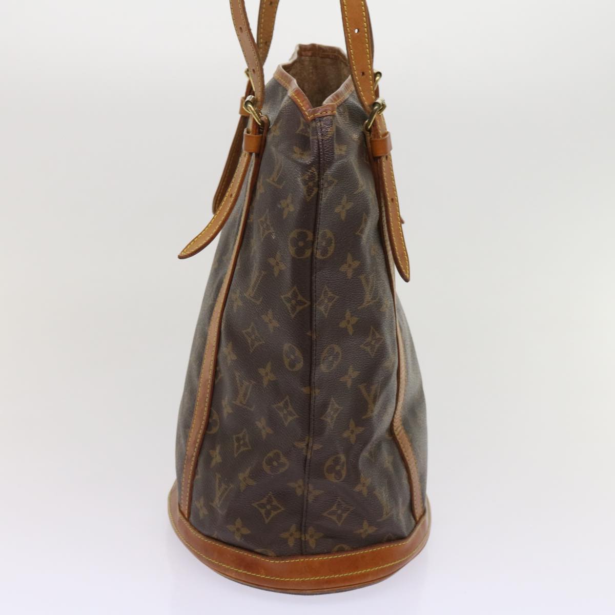 LOUIS VUITTON Monogram Bucket GM Shoulder Bag M42236 LV 64421