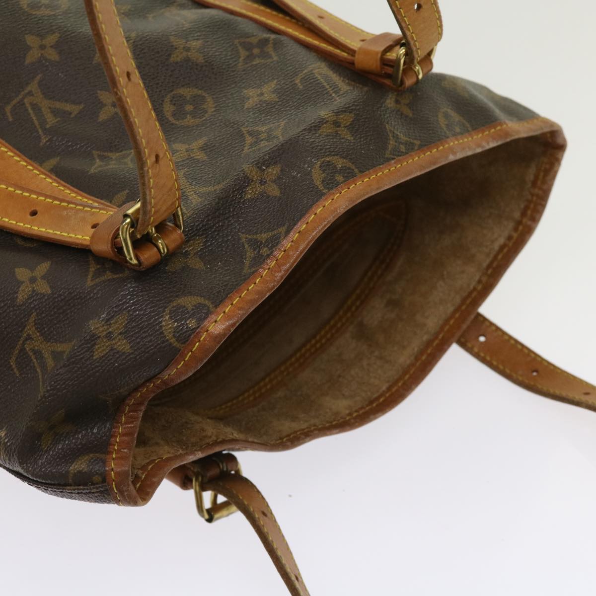 LOUIS VUITTON Monogram Bucket GM Shoulder Bag M42236 LV 64421