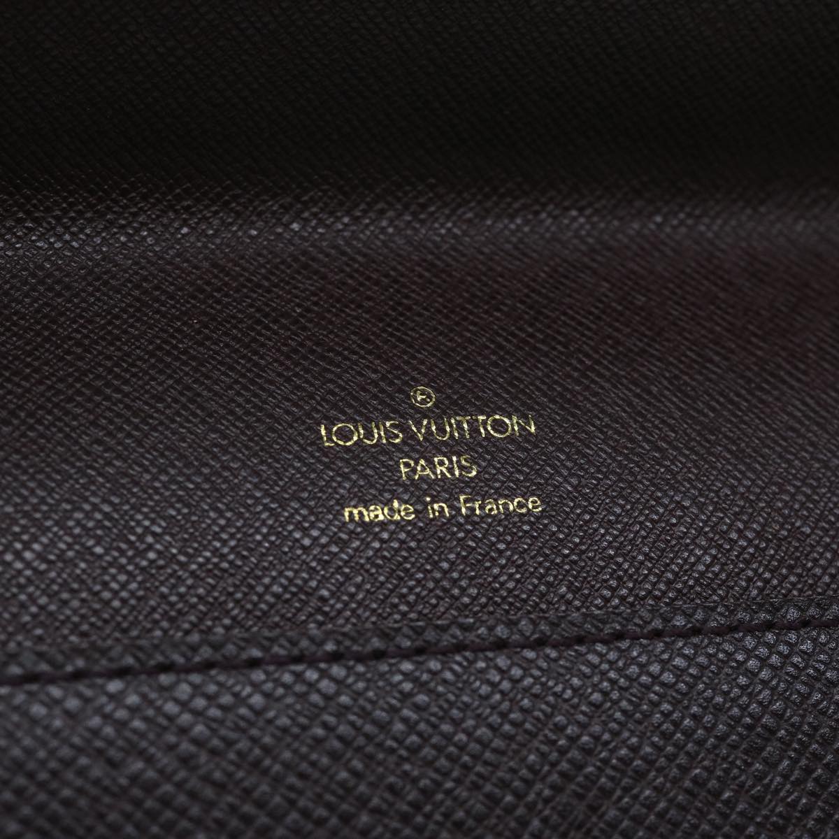 LOUIS VUITTON Taiga Document Case Clutch Bag Acajou M99087 LV 64427