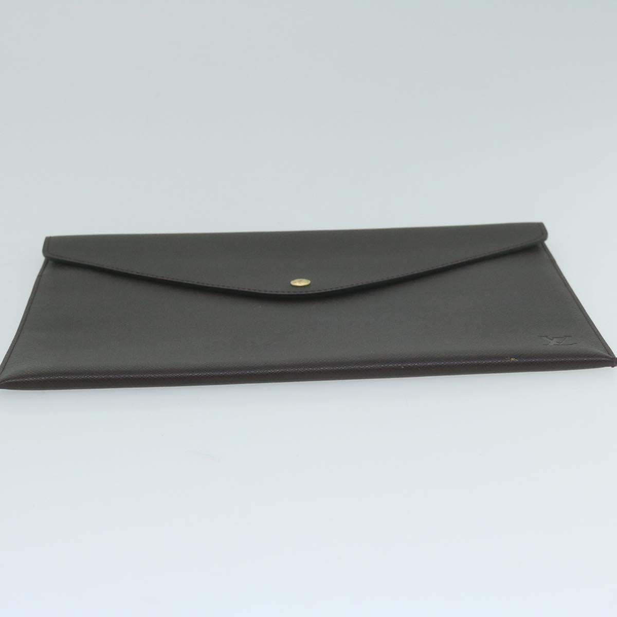 LOUIS VUITTON Taiga Document Case Clutch Bag Acajou M99087 LV 64427