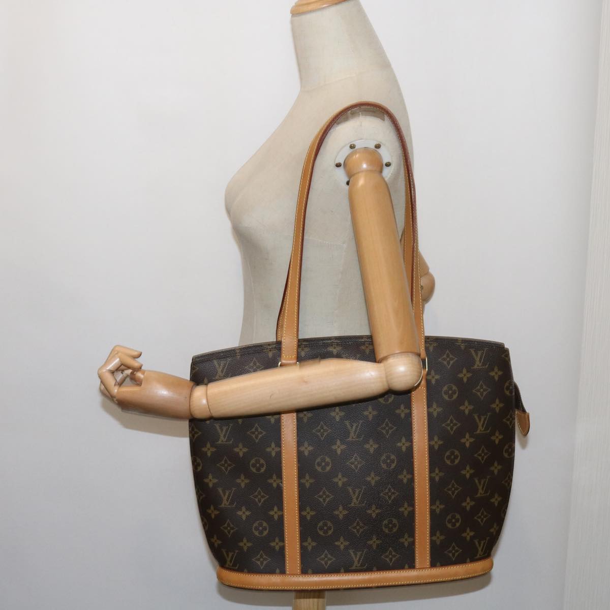 LOUIS VUITTON Monogram Babylone Tote Bag M51102 LV 64429