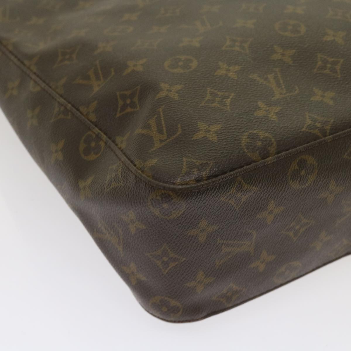 LOUIS VUITTON Monogram Looping GM Shoulder Bag M51145 LV 64434