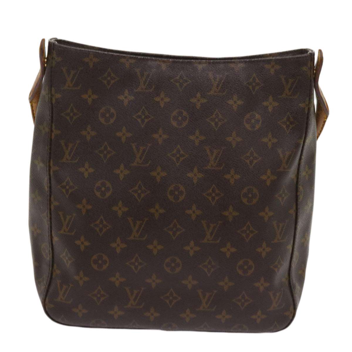 LOUIS VUITTON Monogram Looping GM Shoulder Bag M51145 LV 64434
